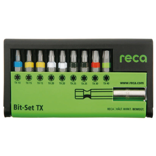 RECA Bit Satz TX 10-teilig