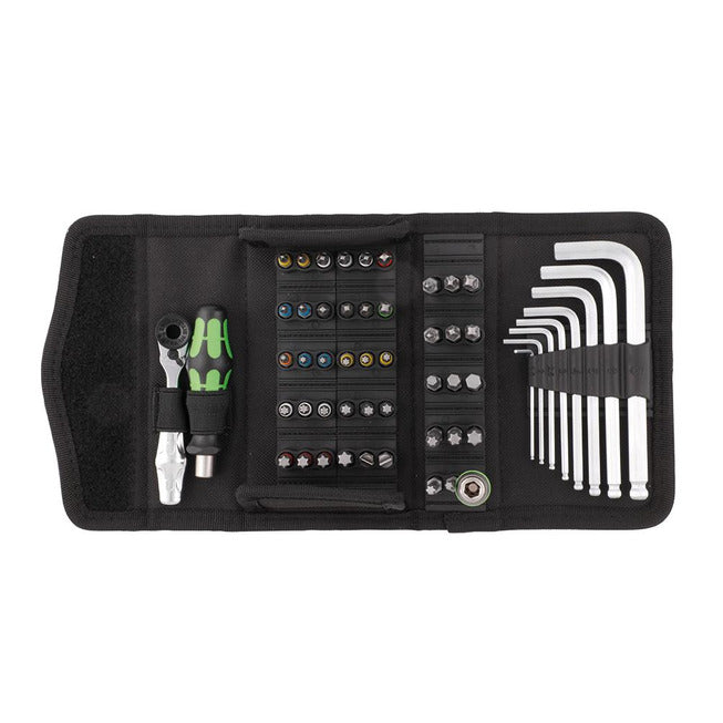 RECA Bit-Satz 1/4" Universal TX PH PZ ISK SL 55-teilig in Textiltasche