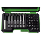 RECA Bit-Satz 1/4" Universal TX PH PZ ISK SL 35-teilig in Multi Box