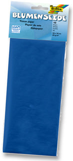 FOLIA Seidenpapier 5 Bögen 50 x 70 cm dunkelblau