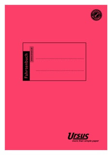 URSUS Fahrtenbuch T154 A5 40 Blatt