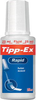TIPP-EX Korrekturfluid 8119147 Rapid 25 ml weiß