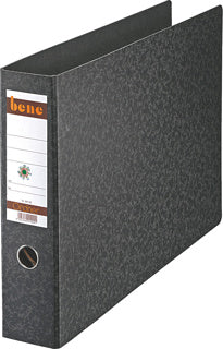 BENE Ordner 90700 A3 quer Hartpappe breit 7.5 cm marmoriert