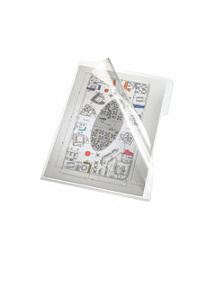 BENE Aktenhülle 205100 A5 150 µm glatt PP 160 x 220 mm transparent