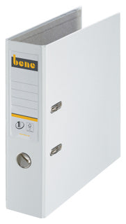 BENE Ordner 291400 A4 PP breit 8 cm weiß