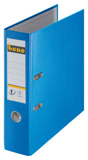 BENE Ordner 291400 A4 PP breit 8 cm blau