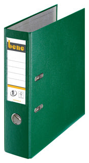 BENE Ordner 291400 A4 PP breit 8 cm grün