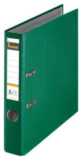 BENE Ordner 291600 A4 PP schmal 5 cm grün