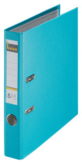 BENE Ordner 291600 A4 PP schmal 5 cm türkis