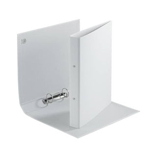 DONAU Ringmappe 3736001 A4 2-Ring-Mechanik PP Ø 30 mm weiß