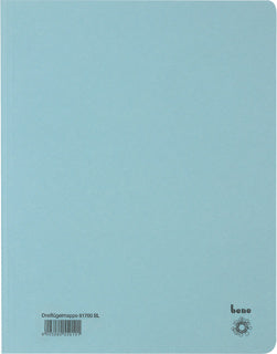 BENE Dreiflügelmappe 81700 A4 Recyclingkarton 250 g/m² 245 x 320 mm blau
