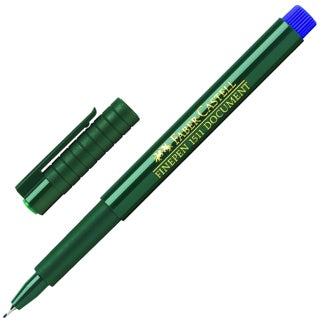 FABER-CASTELL Fineliner 151121 Finepen 0.4 mm blau