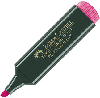FABER-CASTELL Textmarker 48 Refill rosa