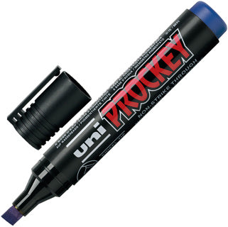 UNI-BALL Universalmarker 126 Uni-Prockey Keilspitze 3-6 mm blau
