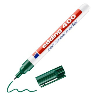 EDDING Permanentmarker 400 mit Rundspitze 1 mm grün