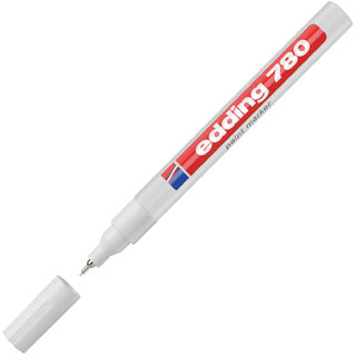 EDDING Lackmarker 780 mit Rundspitze 0.8 mm weiß