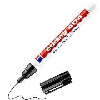 EDDING Permanentmarker 404 mit Rundspitze 0.75 mm schwarz