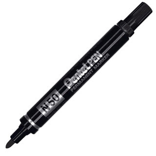 PENTEL Permanentmarker N50 mit Rundspitze 2 mm schwarz
