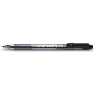 PILOT Kugelschreiber BPS Matic mit Druckmechanik F schwarz