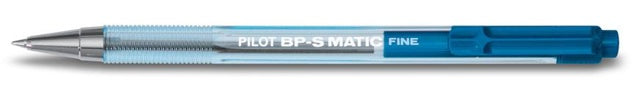 PILOT Kugelschreiber BPS Matic mit Druckmechanik F blau