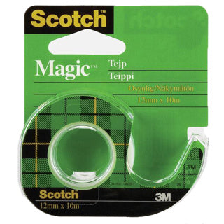 SCOTCH Klebeband Magic 12 mm x 10 m transparent