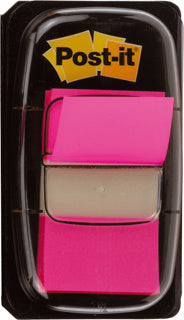 POST-IT® Index I680-21 50 Haftstreifen im Spender 25.4 x 43.2 mm pink