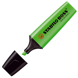 STABILO Textmarker Boss 70 mit Keilspitze 2-5 mm grün