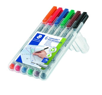STAEDTLER OHP-Stift Lumocolor® non-permanent F 6 Stück 0.6 mm