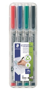 STAEDTLER OHP-Stift Lumocolor 315WP4 4 Stück non-permanent M 1 mm farbig sortiert