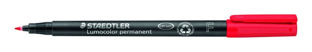 STAEDTLER OHP-Stift Lumocolor® 318 permanent F 0.6 mm rot