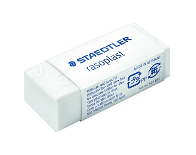STAEDTLER Radierer 526 B30 weiß