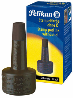 PELIKAN Stempelfarbe 4K ohne Öl 28 ml schwarz