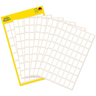 AVERY ZWECKFORM Vielzwecketiketten 3041 384 Stück permanent 13 x 8 mm weiß
