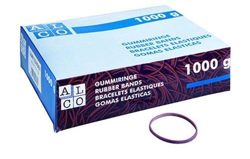 ALCO Gummiringe 1 kg Ø 25 mm rot