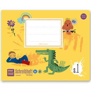 URSUS Schreibheft Formati S.1 E5 quer 20 Blatt liniert