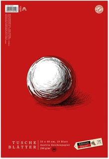 EDITION DÜRER Tuscheblätter 10 Blatt 30 x 44 cm 200 g/m²