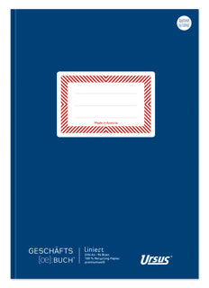 URSUS Ö-Geschäftsbuch A4 96 Blatt 80 g/m² liniert