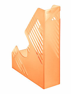 BENE Stehsammler 50100 A4 Polystyrol 80 x 315 x 245 mm orange transparent