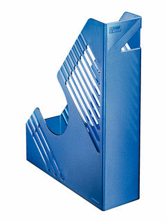BENE Stehsammler 50100 A4 Polystyrol 80 x 315 x 245 mm blau metallic