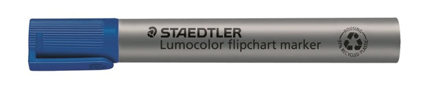 STAEDTLER Flipchartmarker Lumocolor® 356 mit Rundspitze 2 mm blau