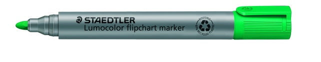 STAEDTLER Flipchartmarker Lumocolor® 356 mit Rundspitze 2 mm grün