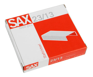 SAX Heftklammern 23/13 1000 Stück Stahl
