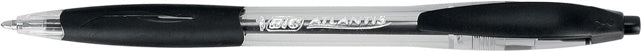 BIC Kugelschreiber Atlantis Classic mit Druckmechanik 0.4 mm (M) schwarz