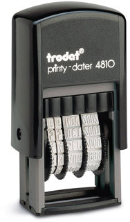 TRODAT Datumstempel Printy 4810 3.8 mm schwarz
