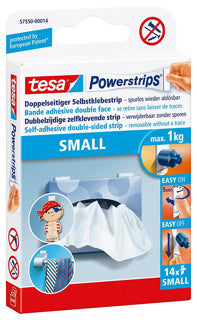 TESA Powerstrips Small 14 Stück