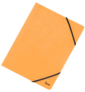 BENE Flügelmappe Vario 110700 A4 Karton mit Gummizugverschluss 390 g/m² 245 x 320 mm gelb