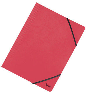 BENE Flügelmappe Vario 110700 A4 Karton mit Gummizugverschluss 390 g/m² 245 x 320 mm A4 rot