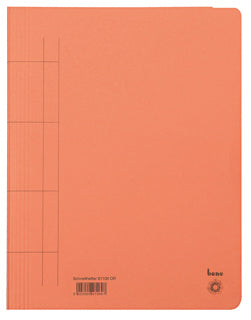 BENE Schnellhefter 81100 A4 Recyclingkarton 250 g/m² 245 x 320 mm orange