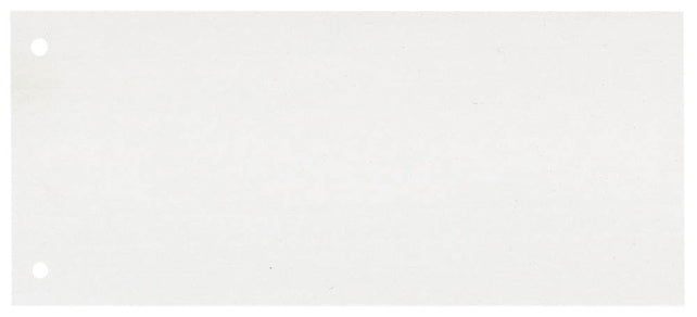 BENE Trennstreifen 201950 100 Stück Intensivkarton 180 g/m³ 24 x 10 cm weiß
