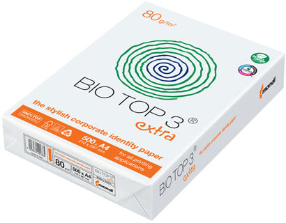 BIOTOP3® Kopierpapier Extra 2500 Blatt A4 80 g/m² naturweiß